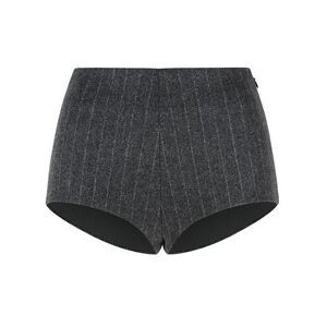 The Andamane 'Tami' Melange Grey Wool Blend Culottes Women